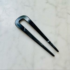 France Luxe Chignon Pin in Ebony - like new!